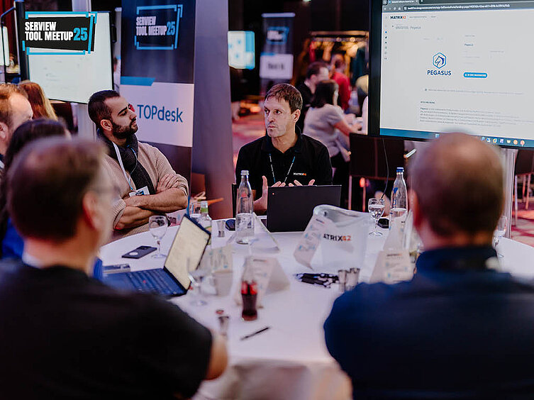 SERVIEW TOOL MEETUP aktive Session der Hersteller und Teilnehmer