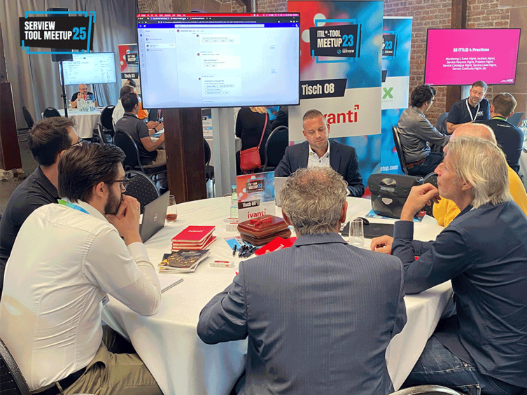 SERVIEW TOOL MEETUP aktive Session der Hersteller und Teilnehmer
