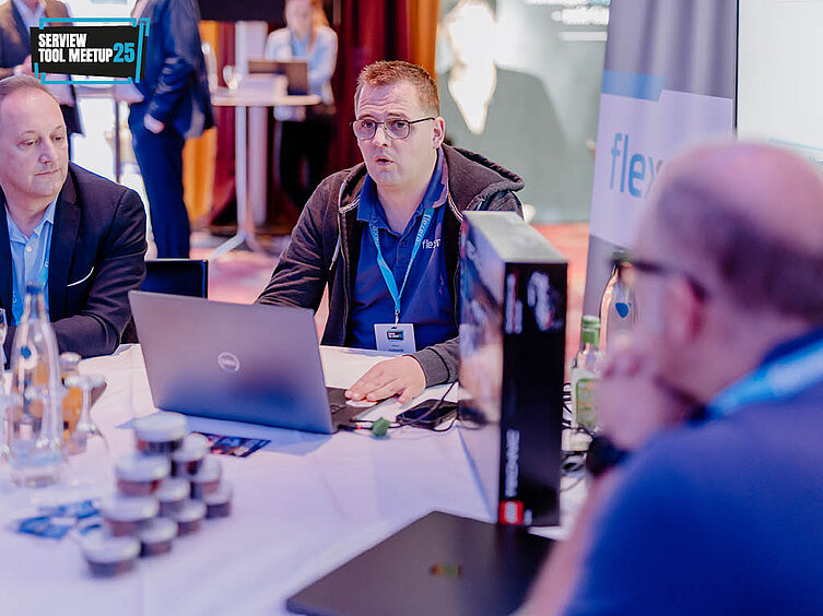 SERVIEW TOOL MEETUP aktive Session der Hersteller und Teilnehmer