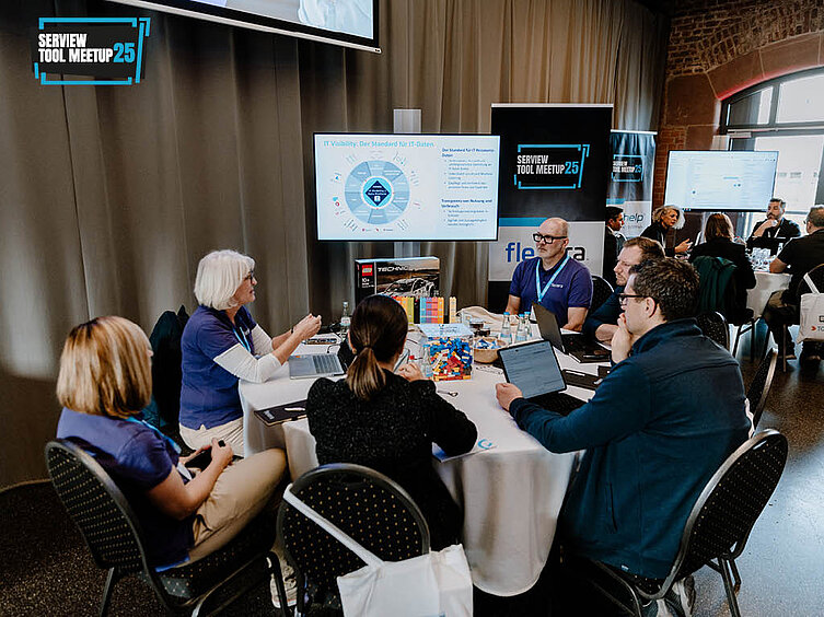 SERVIEW TOOL MEETUP aktive Session der Hersteller und Teilnehmer