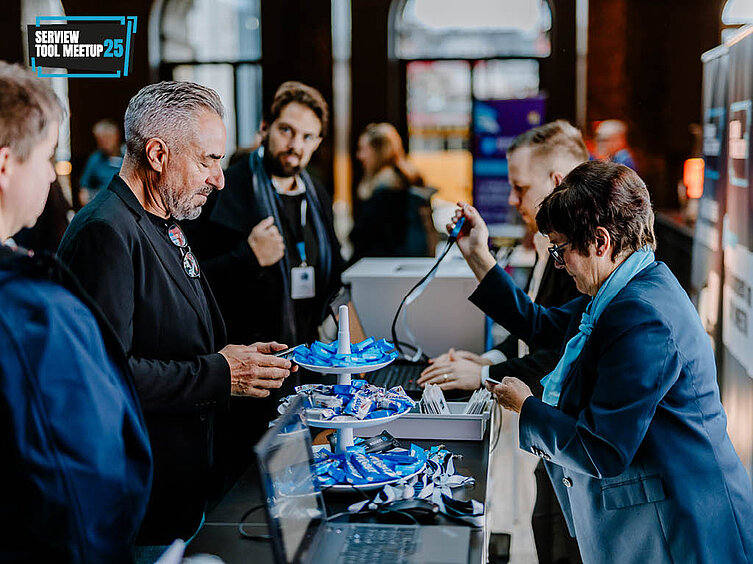SERVIEW TOOL MEETUP aktive Session der Hersteller und Teilnehmer