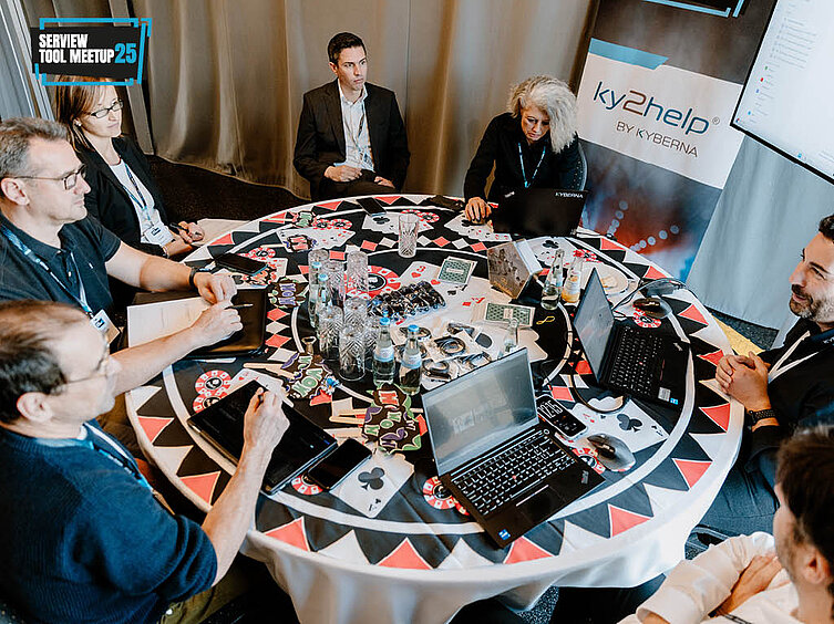 SERVIEW TOOL MEETUP aktive Session der Hersteller und Teilnehmer