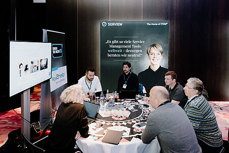 SERVIEW TOOL MEETUP Teilnehmer Impressionsbild