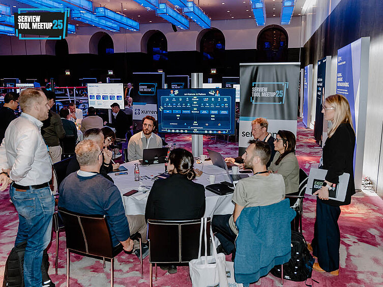 SERVIEW TOOL MEETUP aktive Session der Hersteller und Teilnehmer